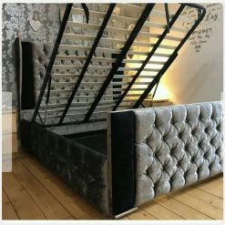 House Of Bling Furniture Boutique Beds Florida Wing Back