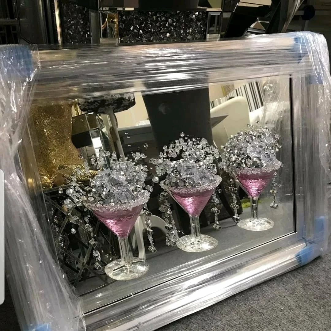 House Of Bling Furniture Boutique 3d Cocktail Glass Encrusted Diamond Picture 3D Art Prints 3 House Of Bling Furniture Boutique 3d Cocktail Glass Encrusted Diamond Picture 3D Art Prints