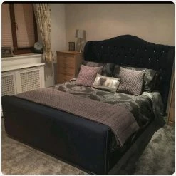 House Of Bling Furniture Boutique Beds Barclay Wing Bed