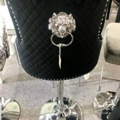 House Of Bling Furniture Boutique Lion Knock Bar Stools Different Colour Options Available