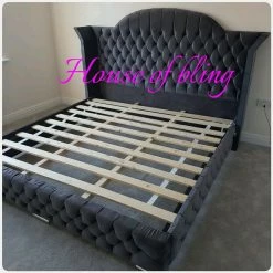 House Of Bling Furniture Boutique Aston Wing Beds