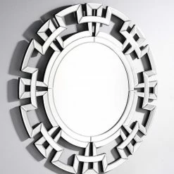 House Of Bling Furniture Boutique Mirrors Geo Circle Mirror