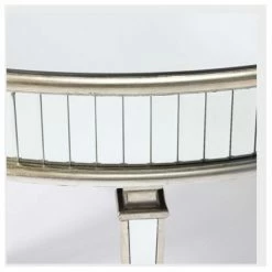 House Of Bling Furniture Boutique Dining Tables And Chairs Sets Valencia Dining Table Champagne Mirrored Trim