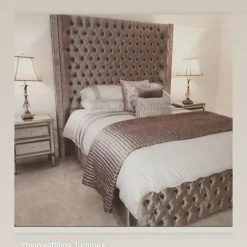 House Of Bling Furniture Boutique Beds Royal Betsy Wing Bed