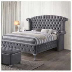 House Of Bling Furniture Boutique Beds Grand Scroll Bed