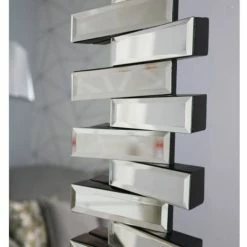 House Of Bling Furniture Boutique Mirrors Chloe Rectangle Zip Mirror