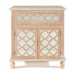House Of Bling Furniture Boutique Lattice Wooden Small Sideboard Cabinets