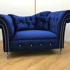 House Of Bling Furniture Boutique Sofas 1 Seater Lulu Sofa Chair