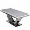 House Of Bling Furniture Boutique 2 Meter Madrid Marble Table Only Dining Tables And Chairs Sets