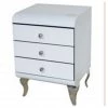 House Of Bling Furniture Boutique Caprice Bedside Cabinets White Gloss