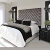 House Of Bling Furniture Boutique Tie Knot Wall Board With Divan Base Beds