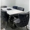House Of Bling Furniture Boutique Buxford 2 Meter Table With Valentino Chairs