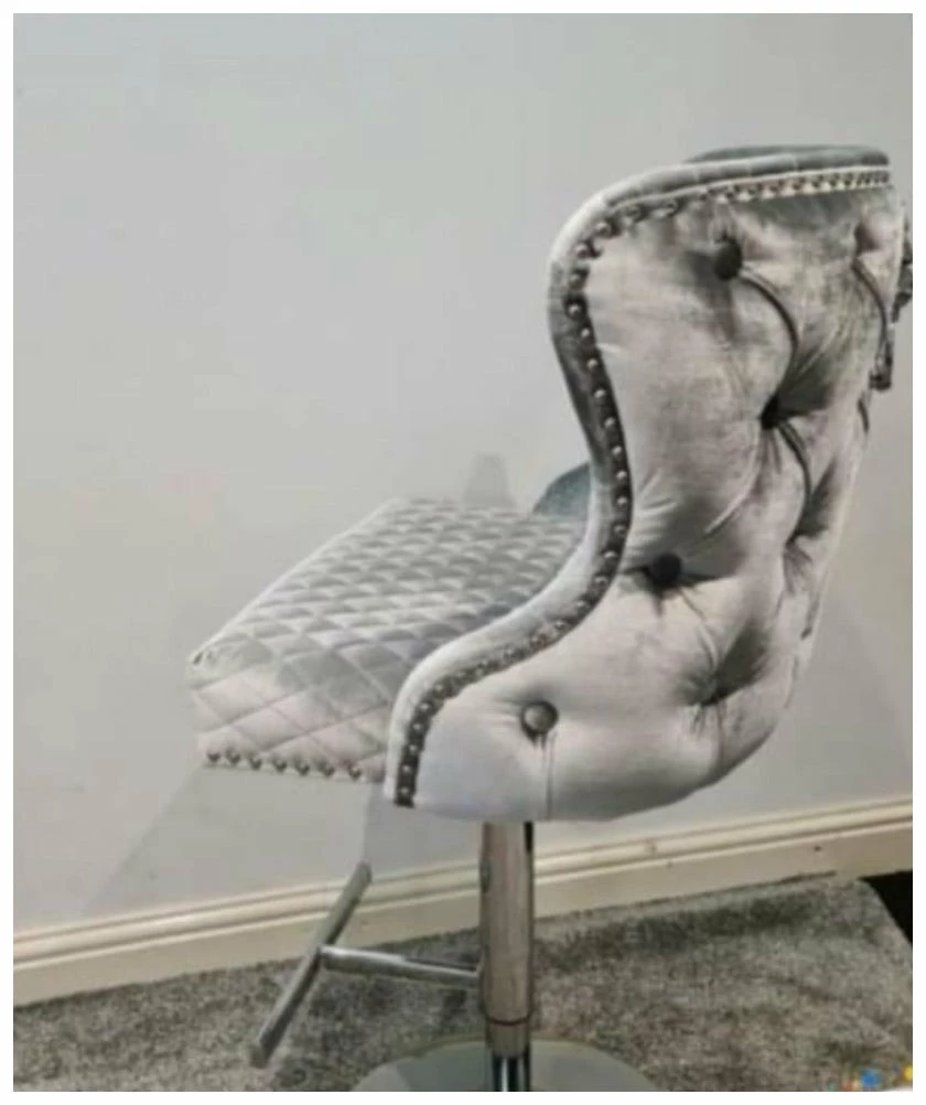 House Of Bling Furniture Boutique Valentino Brushed Silver Bar Stools 4 House Of Bling Furniture Boutique Valentino Brushed Silver Bar Stools