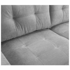 House Of Bling Furniture Boutique Clara Grey Fabric Sofa Sofa Sets