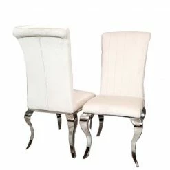 House Of Bling Furniture Boutique Cream Paris Chair