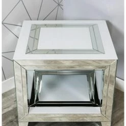 House Of Bling Furniture Boutique Bianca End Table