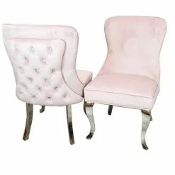 House Of Bling Furniture Boutique Dining Chairs Chelsea Chair Ln Pink