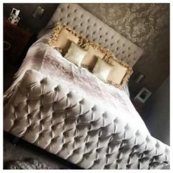House Of Bling Furniture Boutique Beds Gracie Sleigh
