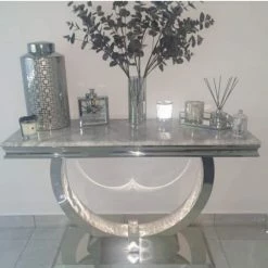 House Of Bling Furniture Boutique Console Tables Buxford Marble Console