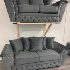 House Of Bling Furniture Boutique Sofas Louis 3 Plus 2 Sofa Set