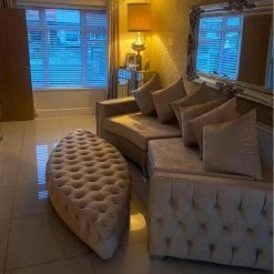 House Of Bling Furniture Boutique Curved New York Sofa Sofa Sets