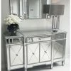 House Of Bling Furniture Boutique Valencia Range Valencia Antique Silver Side Cabinet