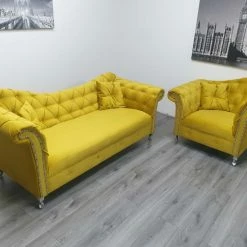 House Of Bling Furniture Boutique Luca Sofa Set