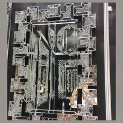 House Of Bling Furniture Boutique Mirrors Lexi Crushed Diamond Mirror