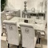 House Of Bling Furniture Boutique Cambridge Table With Beige Paris Lion Chairs