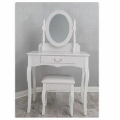 House Of Bling Furniture Boutique Dressing Tables White Crocodile Pu Skin Dressing Table