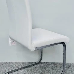 House Of Bling Furniture Milano Dining Table And Chairs White