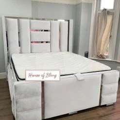 House Of Bling Furniture Boutique Luxury Ryan Wing Bed