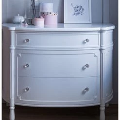 House Of Bling Furniture Boutique Belle Curved Dresser Drawers Nursery Furniture