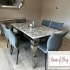 House Of Bling Furniture Boutique Dining Tables And Chairs Sets Cambridge Marble Table With Chairs