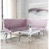House Of Bling Furniture Boutique Cambridge Dining Table Bench Pink
