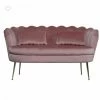 House Of Bling Furniture Boutique Oyster Sofa In Pink Velvet