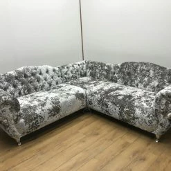House Of Bling Furniture Boutique Roseanna Corner Sofa With Matching 1 Seater