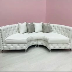 House Of Bling Furniture Boutique Sofas Aerial Curved Sofa