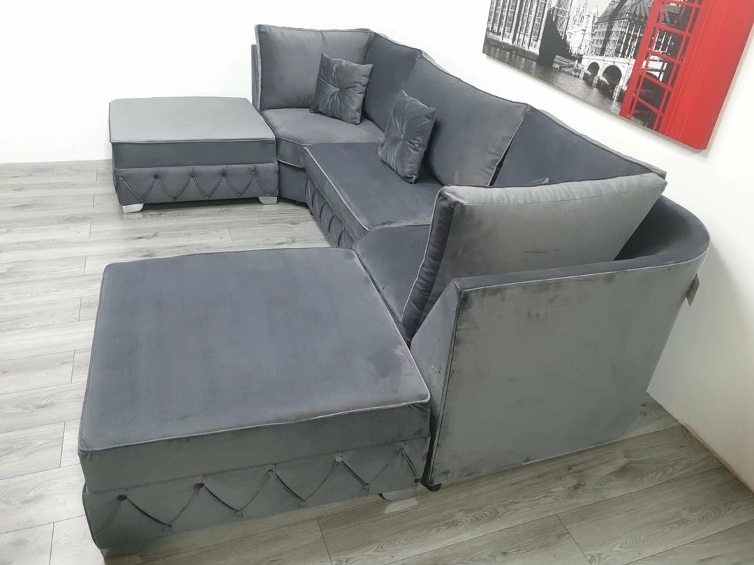 House Of Bling Furniture Boutique Sofas Lucy U Shape Sofa 7 House Of Bling Furniture Boutique Sofas Lucy U Shape Sofa
