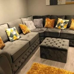 House Of Bling Furniture Boutique Louis Corner Sofa