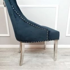 House Of Bling Furniture Boutique Dining Chairs Lara Knock Chair In Black Velvet 9 House Of Bling Furniture Boutique Dining Chairs Lara Knock Chair In Black Velvet