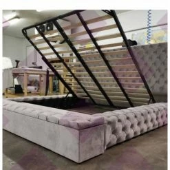 House Of Bling Furniture Boutique Beds Royal Ambassador Storage Ottoman Bed