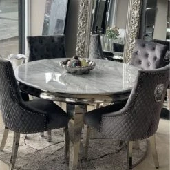 House Of Bling Furniture Boutique Oxford Marble Round Table