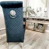 House Of Bling Furniture Boutique Dining Chairs Elsie Dining Chair Black Velvet