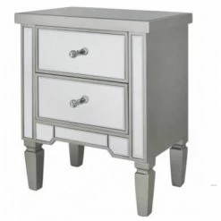 House Of Bling Furniture Boutique Valentino Bedside 2 Drawer Table Valentino Range