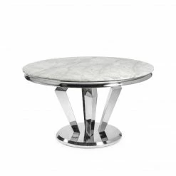 House Of Bling Furniture Boutique Dining Tables Ariana Marble Table With Chair Option