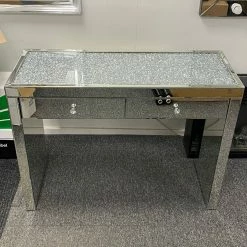 House Of Bling Furniture Boutique Dressing Tables 2 Drawer Crushed Diamond Dressing Table 7 House Of Bling Furniture Boutique Dressing Tables 2 Drawer Crushed Diamond Dressing Table