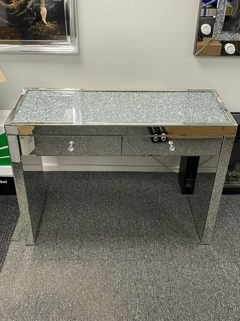 House Of Bling Furniture Boutique Dressing Tables 2 Drawer Crushed Diamond Dressing Table 5 House Of Bling Furniture Boutique Dressing Tables 2 Drawer Crushed Diamond Dressing Table