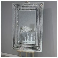 House Of Bling Furniture Boutique Tear Drop Large Mirror Mirrors