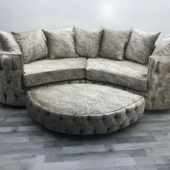 House Of Bling Furniture Boutique Curved Suffolk Sofa Sofa Sets